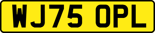WJ75OPL