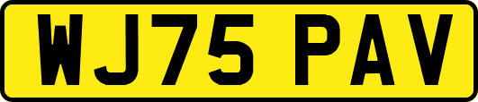 WJ75PAV