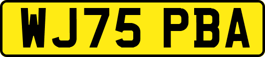 WJ75PBA