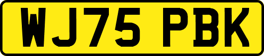 WJ75PBK