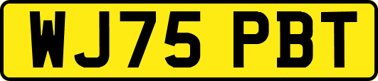 WJ75PBT