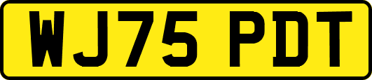 WJ75PDT