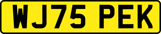 WJ75PEK
