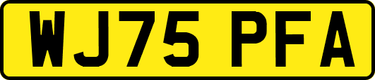 WJ75PFA