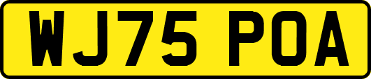 WJ75POA