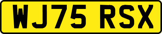 WJ75RSX