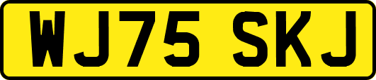 WJ75SKJ