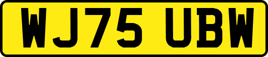 WJ75UBW