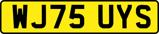 WJ75UYS
