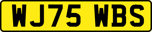 WJ75WBS
