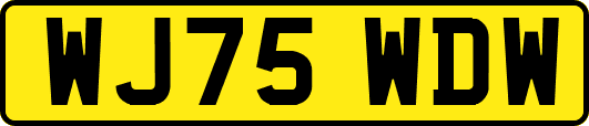 WJ75WDW