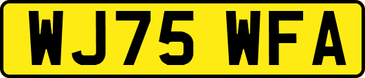 WJ75WFA