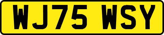 WJ75WSY