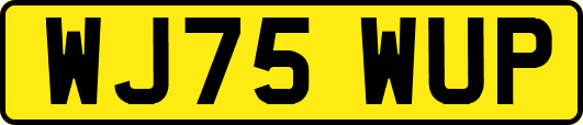WJ75WUP