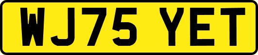 WJ75YET