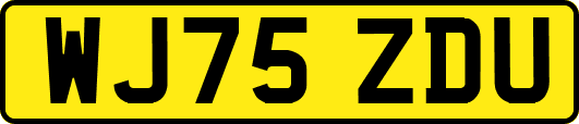 WJ75ZDU