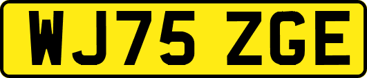 WJ75ZGE