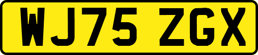 WJ75ZGX