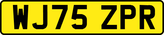 WJ75ZPR