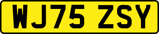 WJ75ZSY