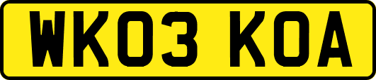 WK03KOA