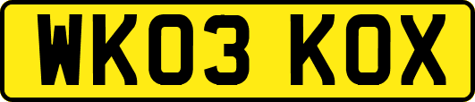 WK03KOX