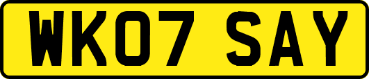 WK07SAY