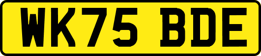 WK75BDE