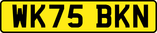 WK75BKN