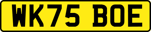 WK75BOE