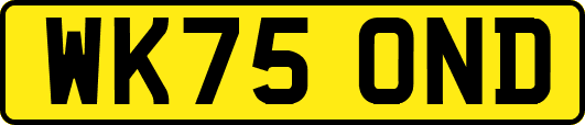 WK75OND