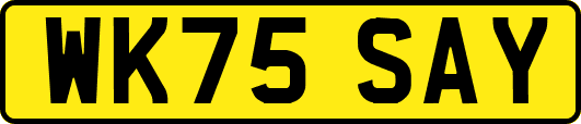 WK75SAY