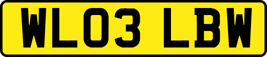 WL03LBW