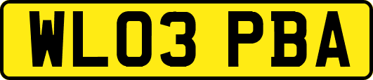 WL03PBA