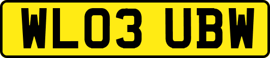 WL03UBW
