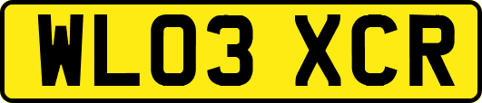 WL03XCR
