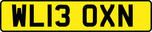 WL13OXN