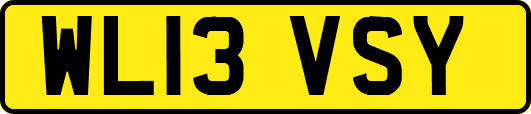 WL13VSY