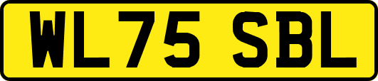 WL75SBL