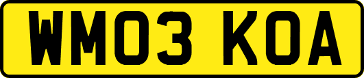 WM03KOA