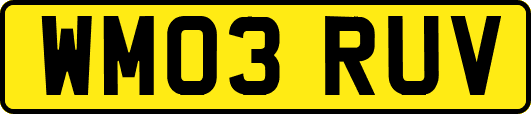 WM03RUV