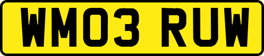 WM03RUW