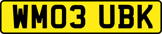 WM03UBK