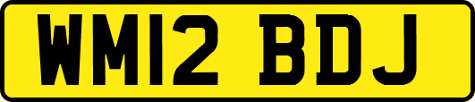 WM12BDJ