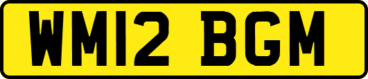 WM12BGM