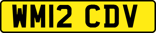 WM12CDV