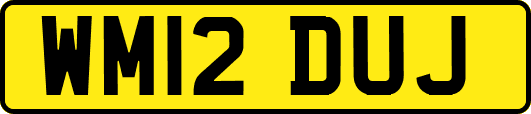 WM12DUJ