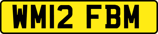 WM12FBM