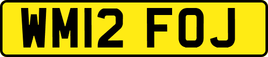 WM12FOJ