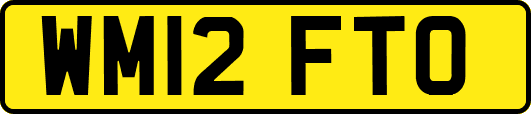 WM12FTO